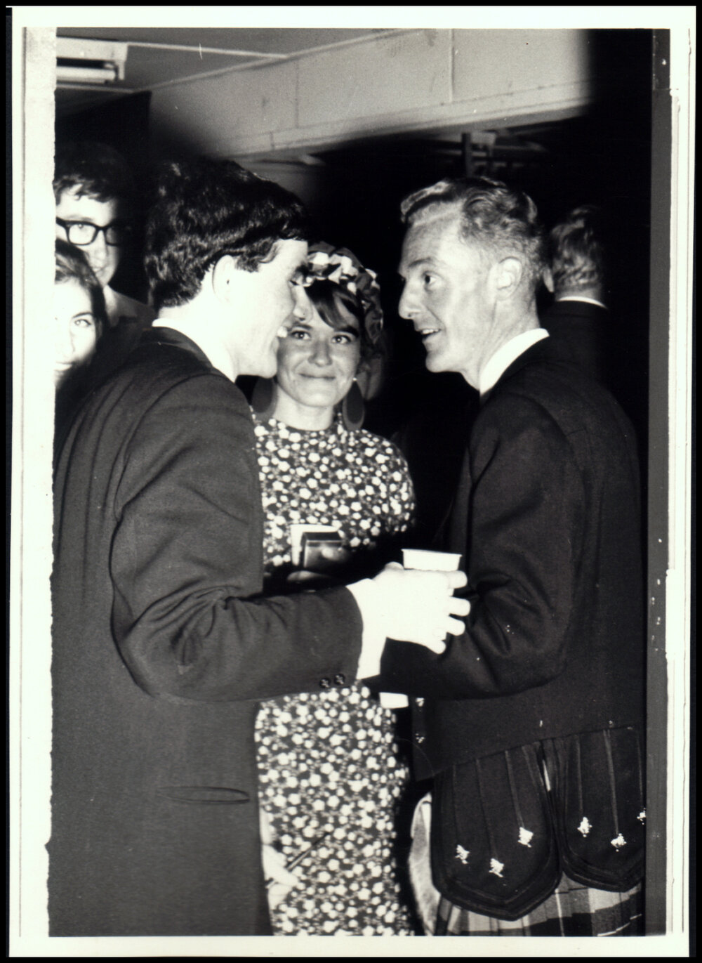 Guests at the Botany III Middle Evil Party