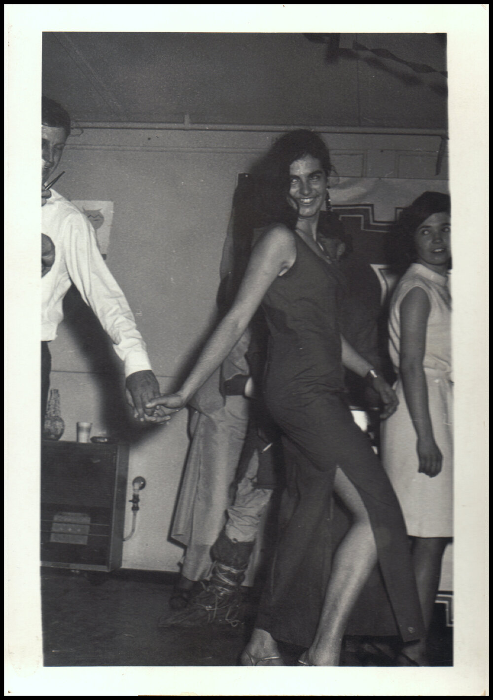 Judy Ford at the Botany III Middle Evil Party