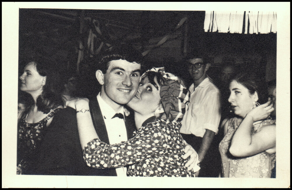 George Miklos and Ann Hardwick at the Botany III Middle Evil Party