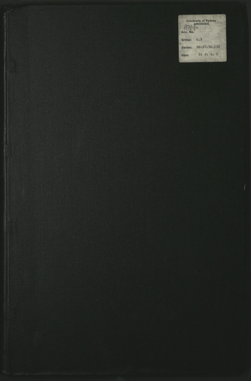 Examination Register, 1878 to 1883