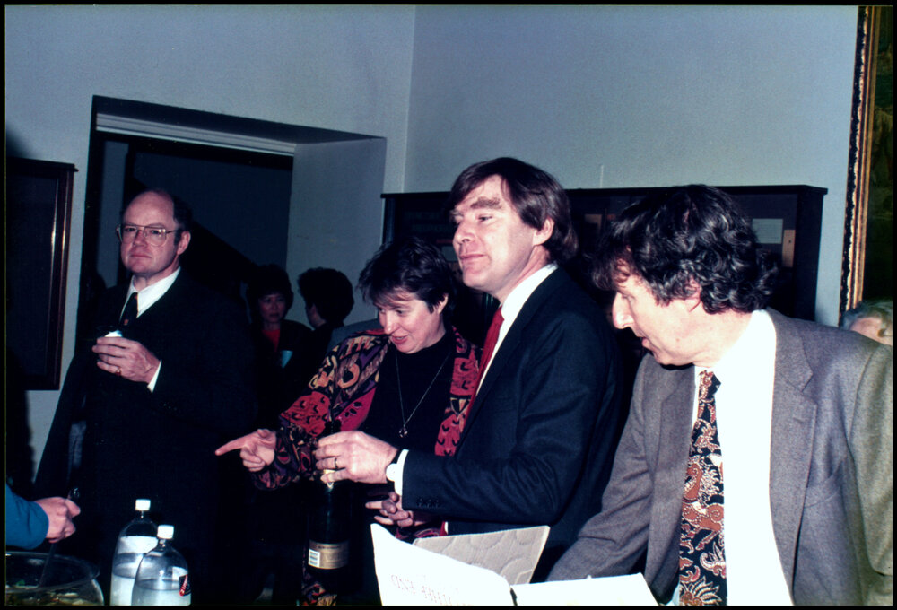 Guests at John Thomson's Farewell Dinner