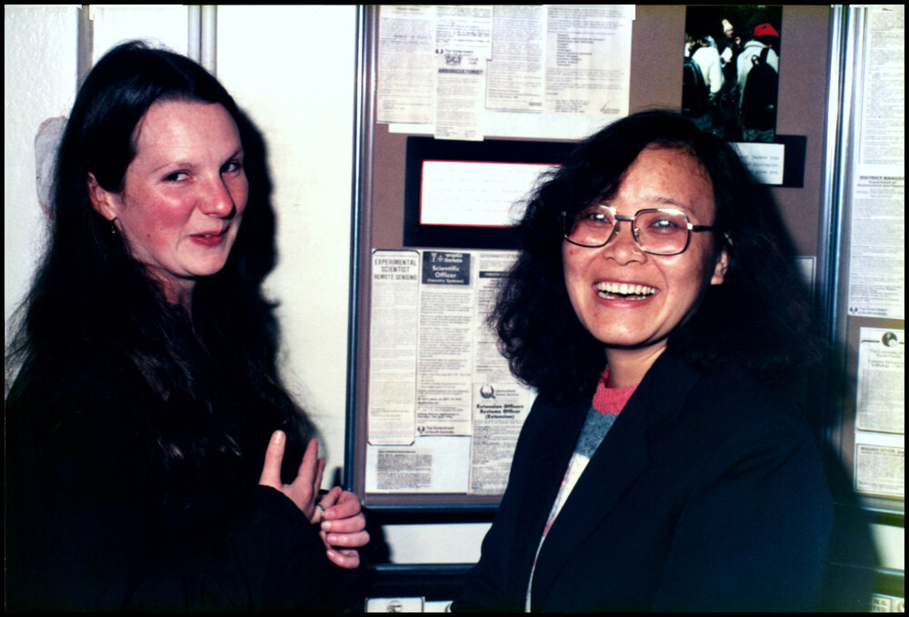 Rosemary Thwaite and Kang Dai at John Thomson's Farewell Dinner