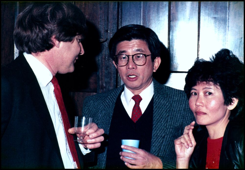 Guests at John Thomson's Farewell Dinner