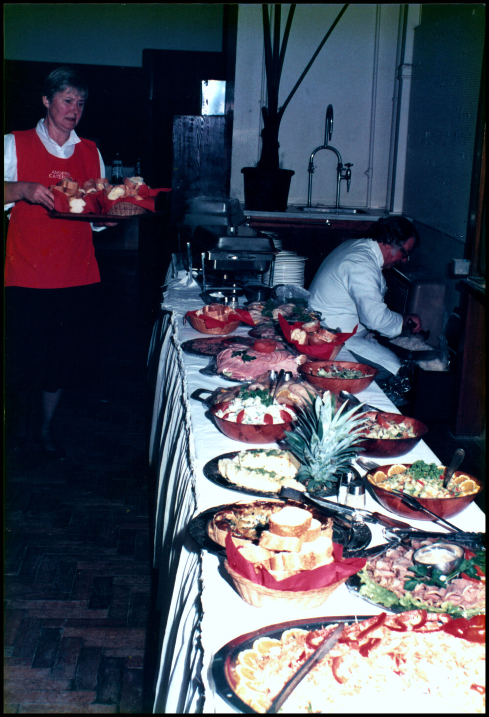 John Thomson's Farewell Dinner in the Joseph Banks Laboratory