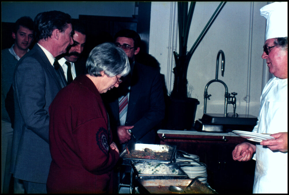 Guests at John Thomson's Farewell Dinner