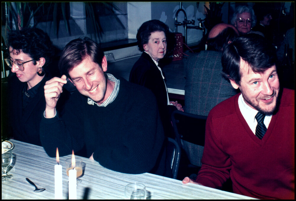 Guests at John Thomson's Farewell Dinner