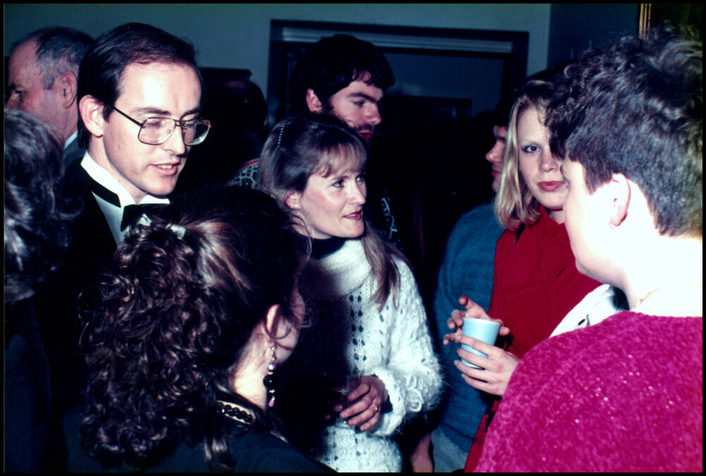 Guests at John Thomson's Farewell Dinner