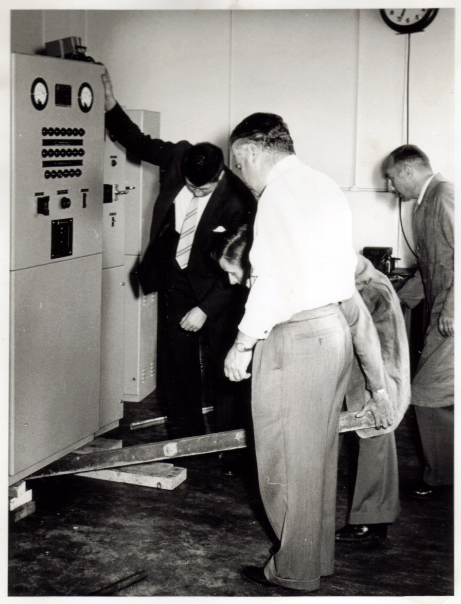 Installing the SILLIAC Power Supply Units