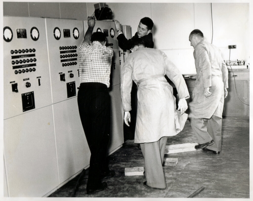 Installing the SILLIAC Power Supply Units