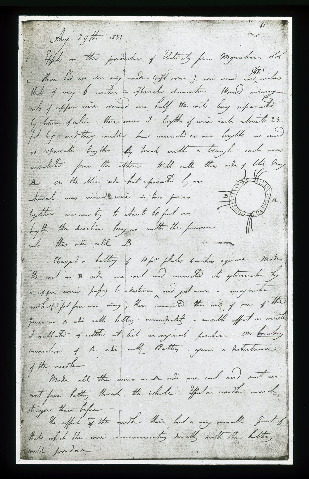 Letter Relating to Engineering