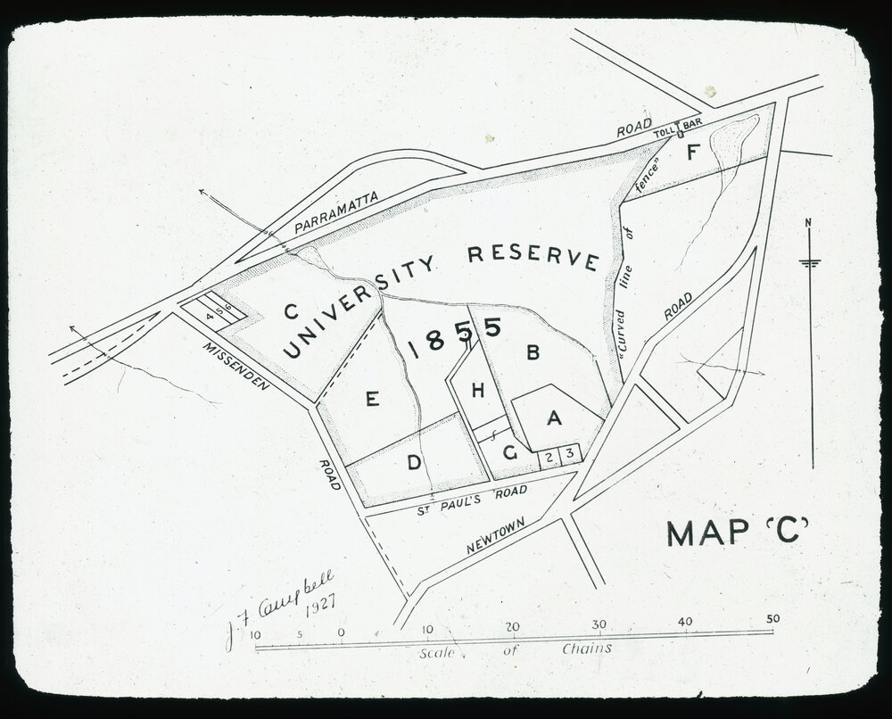 University Reserve, Map C