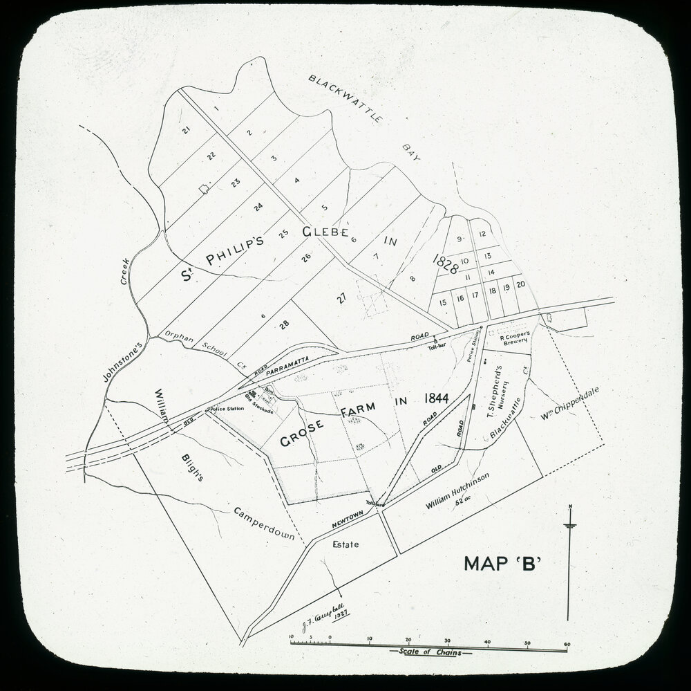 Grose Farm, Map B