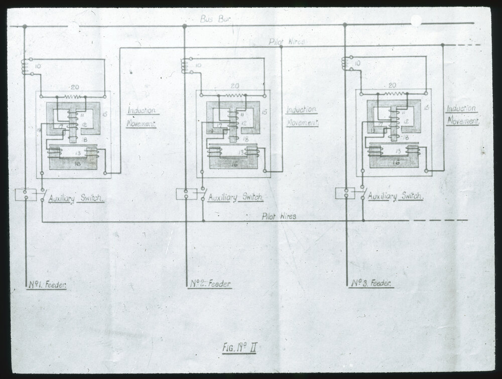 Engineering Diagram, Bus Bar