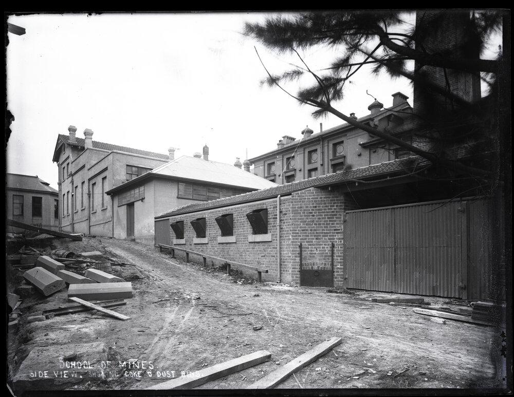 Side View of the School of Mines