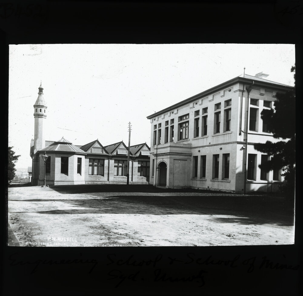Engineering School and School of Mines. Syd. Univ.