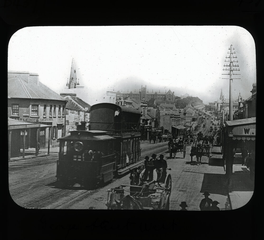 View of Main Building and Great Hall from George Street