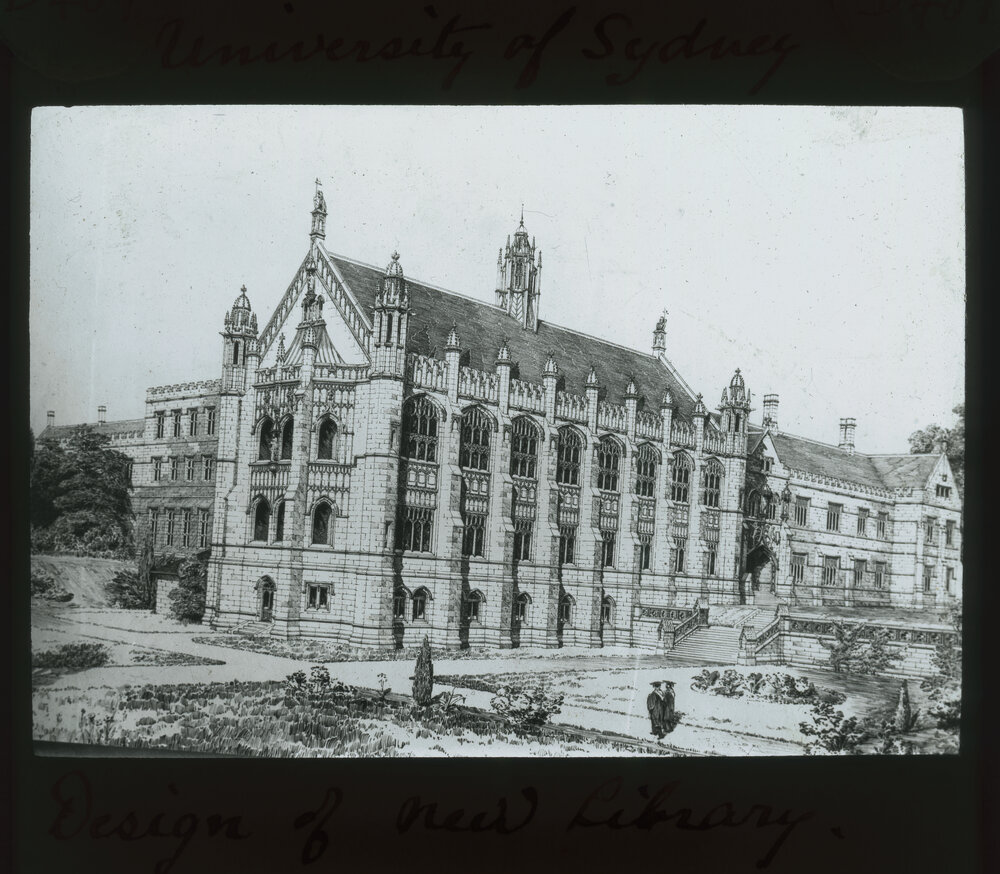 Design of Fisher Library (Now MacLaurin Hall)