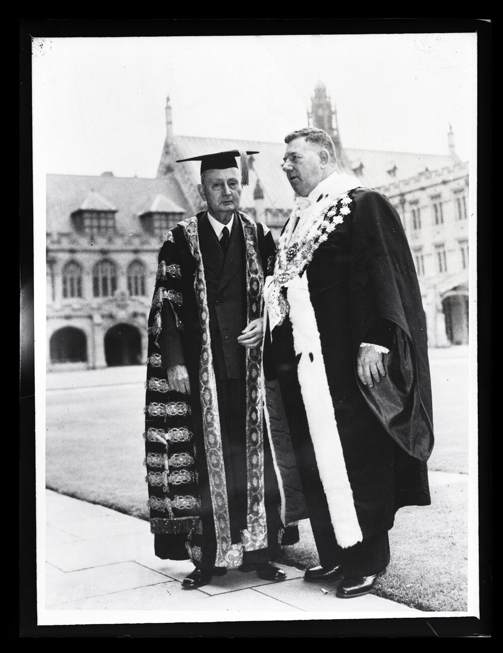 Charles Bickerton Blackburn with EC O'Dean, Mayor of Sydney