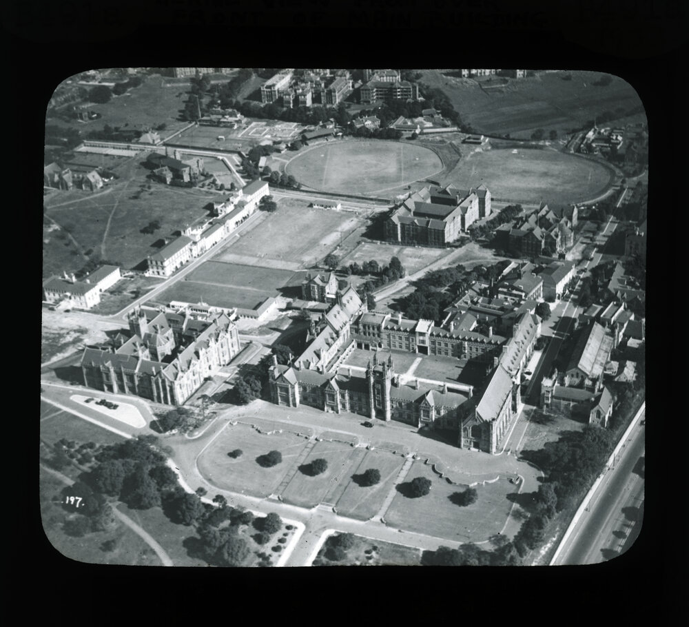 Aerial View of Camperdown Campus