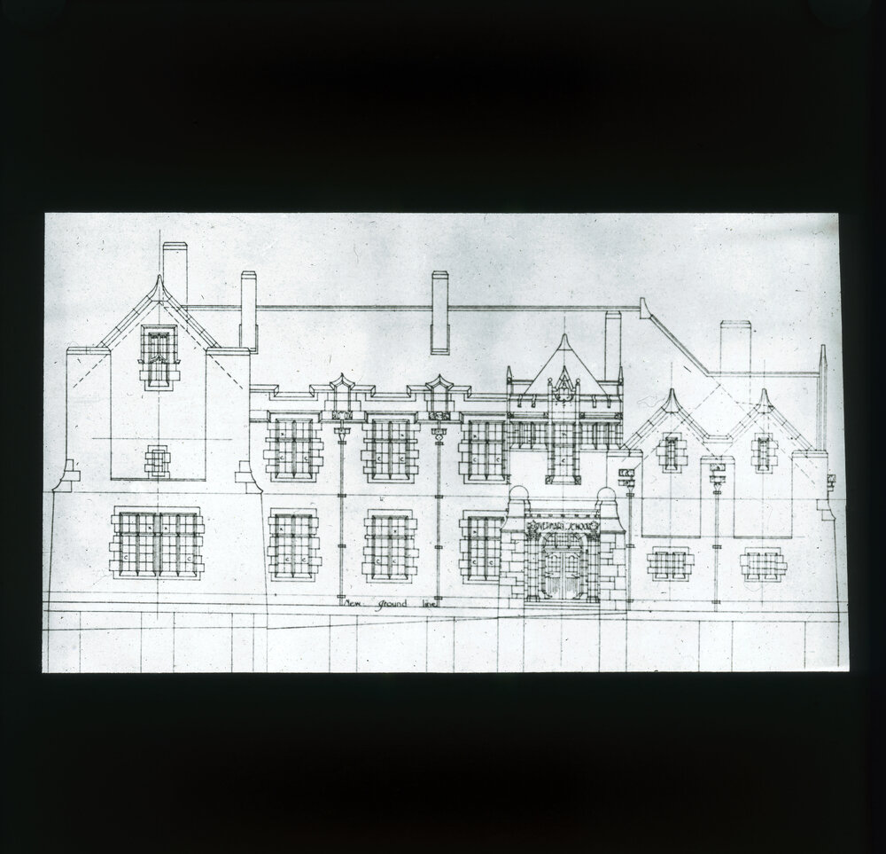 Main Building Facade Plan