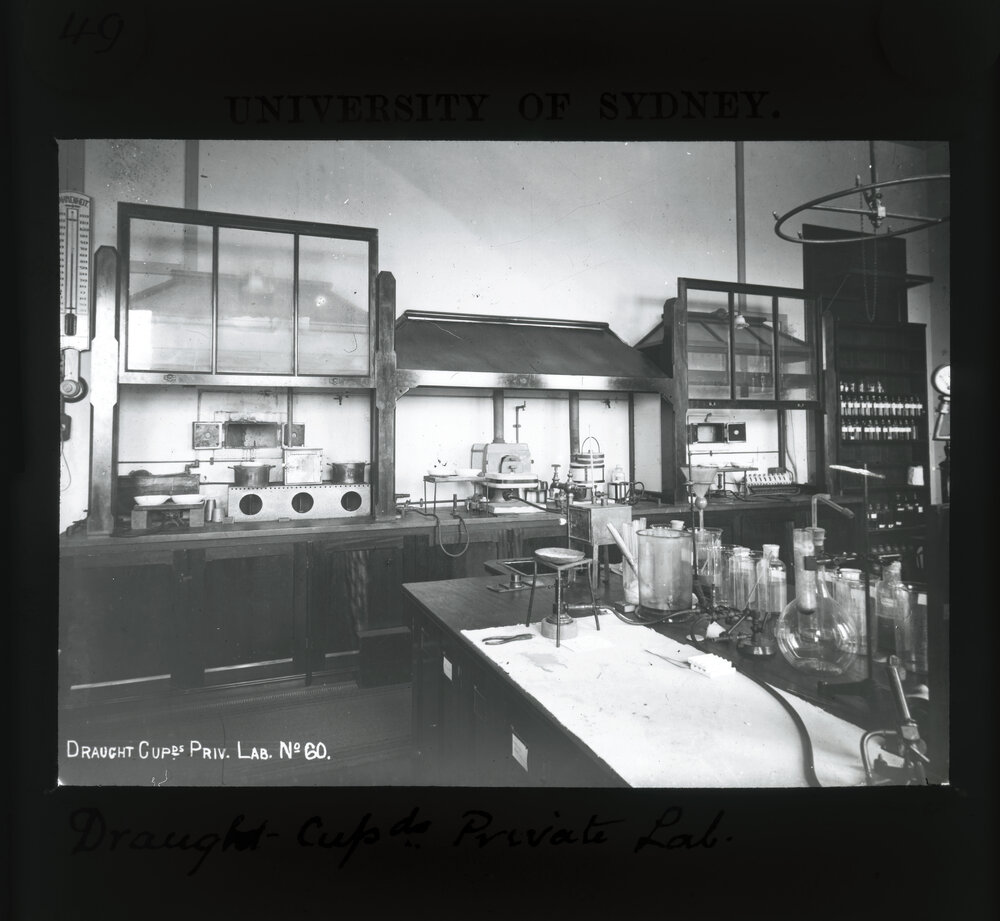 Draught Cupboards, Private Laboratory
