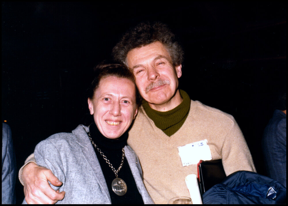 Helen Hewson and Tony Martin in the Opera House Foyer
