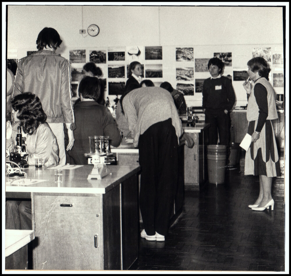 International Botanical Congress Youth Program Participants Examining Honey Samples