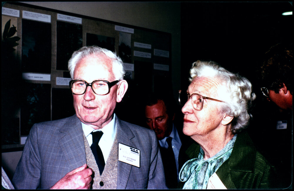 David and Kathleen Catcheside at the Joseph Banks Lab Dinner