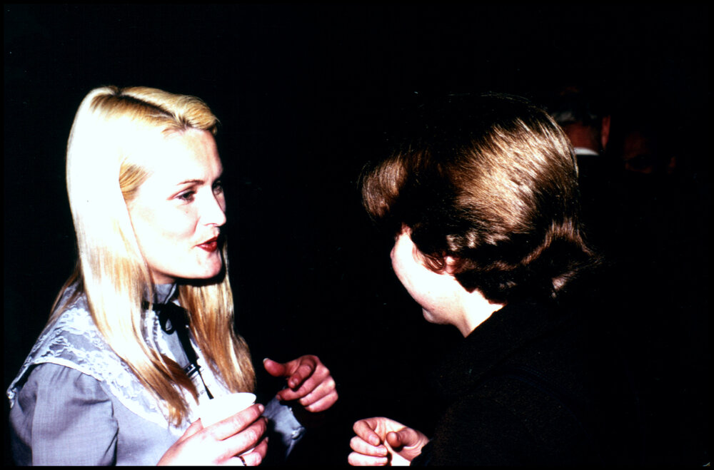 Penny Goulter and Belinda Pellow at the Joseph Banks Lab Dinner