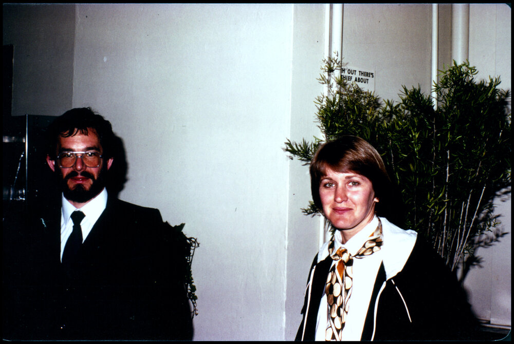 Rob Armstrong and Joy Everitt at the Joseph Banks Lab Dinner
