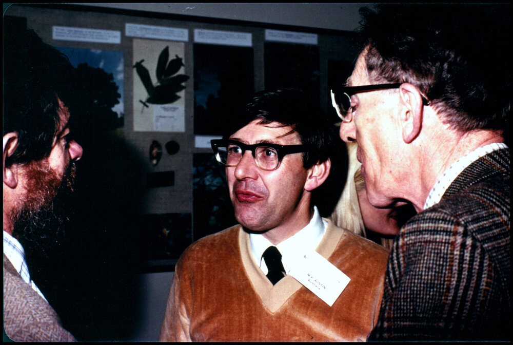 George Scott, Mike Austin and Peter Greig-Smith at the Joseph Banks Lab Dinner