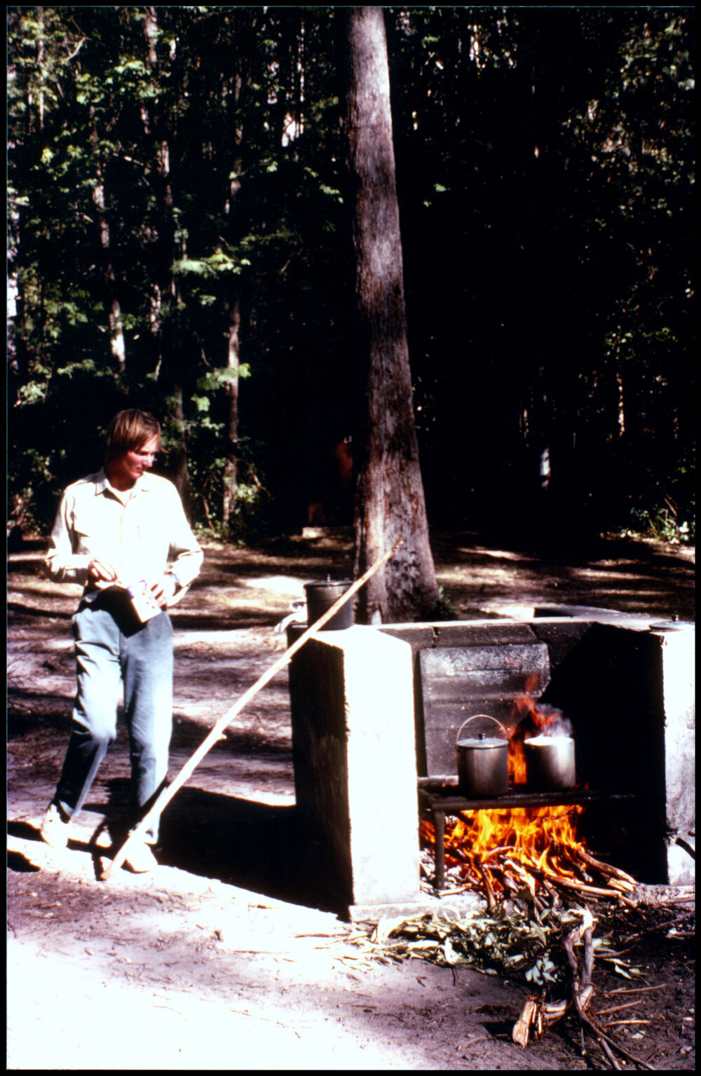 John Benson at the XIII International Botanical Congress Field Trip to Watagan State Forest