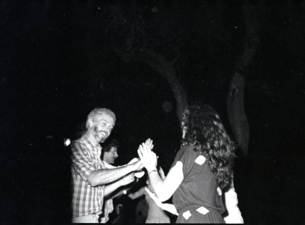Dancing at the School of Biological Sciences Christmas Party