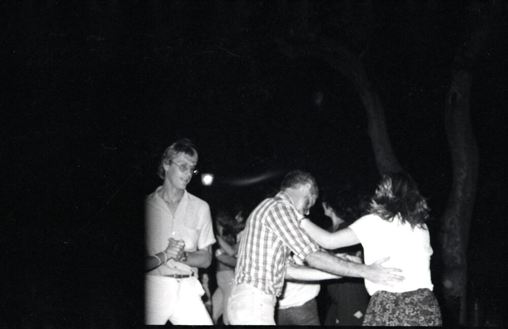 Dancing at the School of Biological Sciences Christmas Party