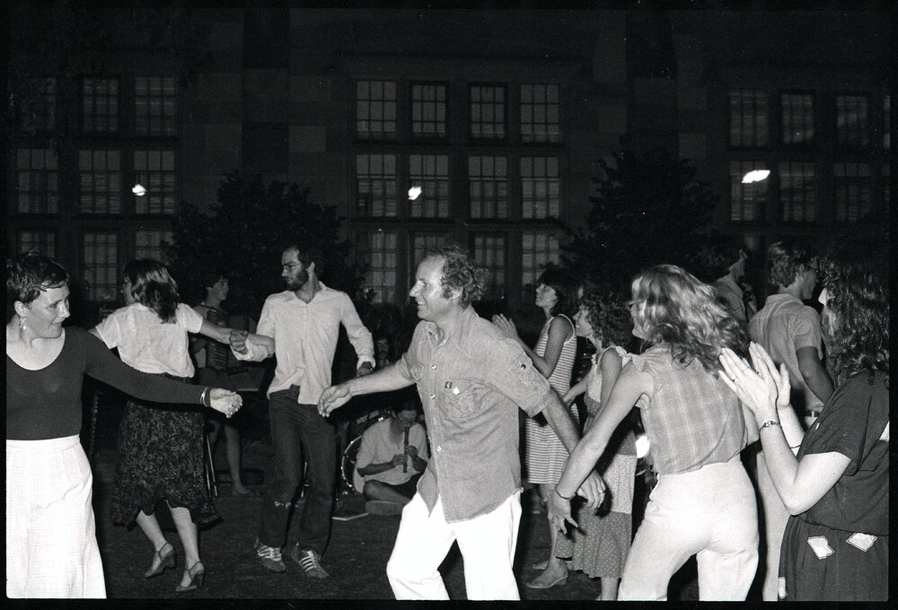 Dancing at the School of Biological Sciences Christmas Party
