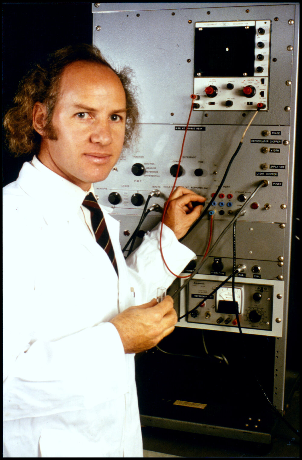 Botany Staff Member Tony Larkum at Work