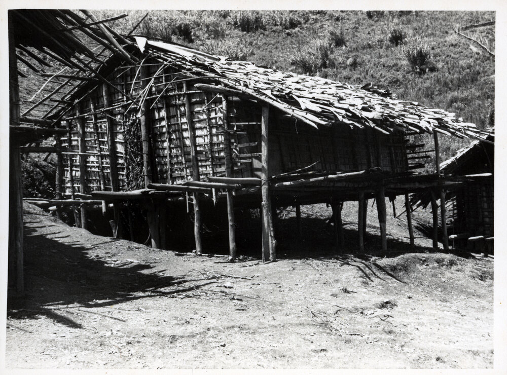 Building in Hamlet, Papua New Guinea