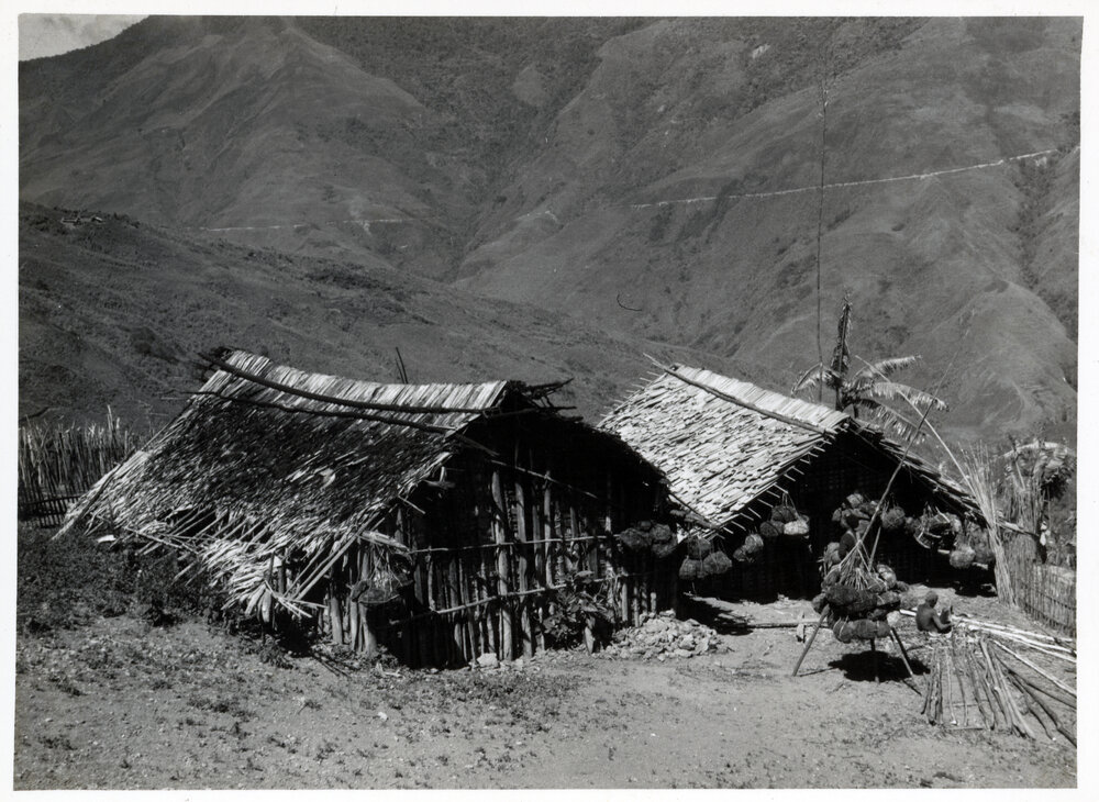 Two Buildings on Mountainside