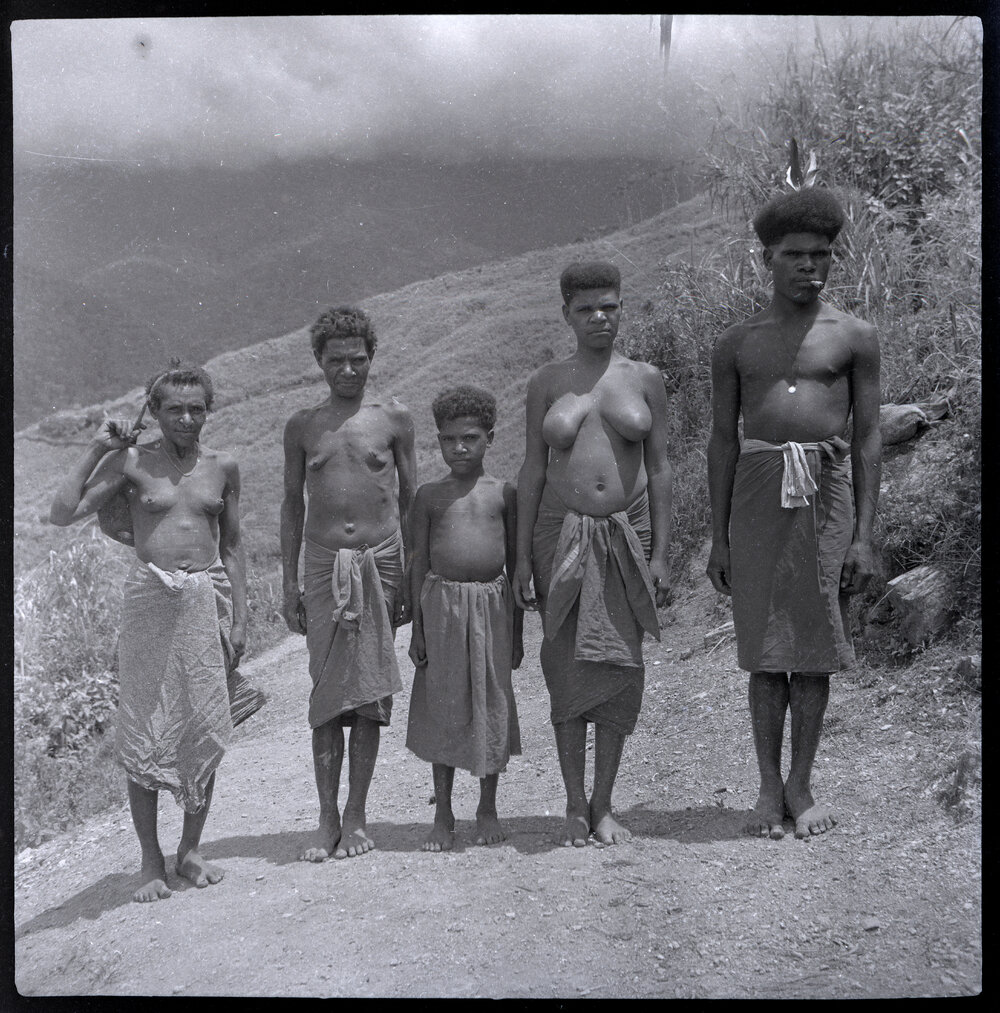 Group Standing on Track