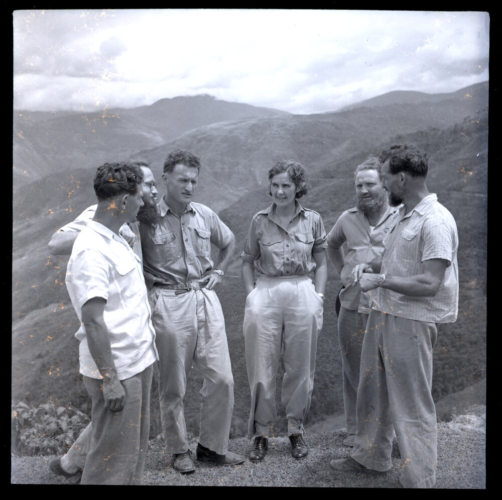 Margaret McArthur With Fathers Alexis, Willem, Besant, Martin, and Abel
