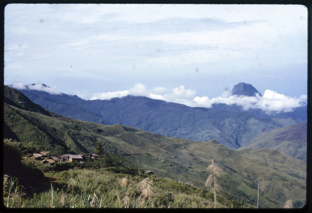 Buildings on Mountainside