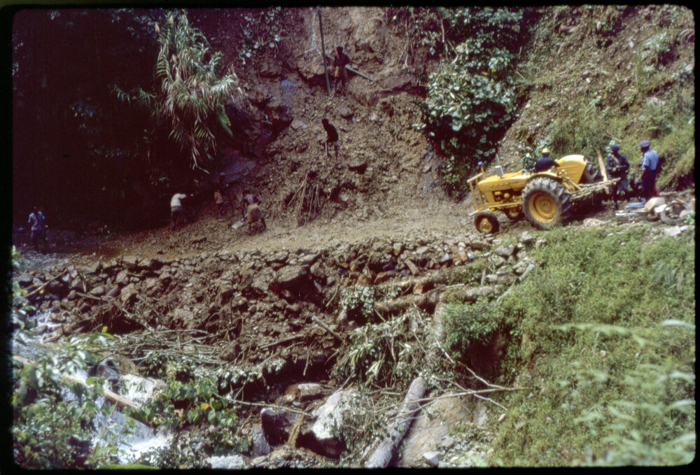 Clearing a Landslide