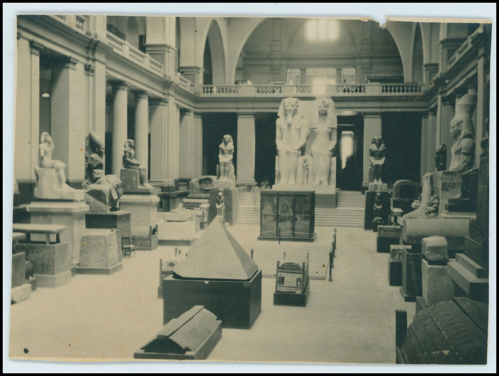 Interior View of Cairo Museum 