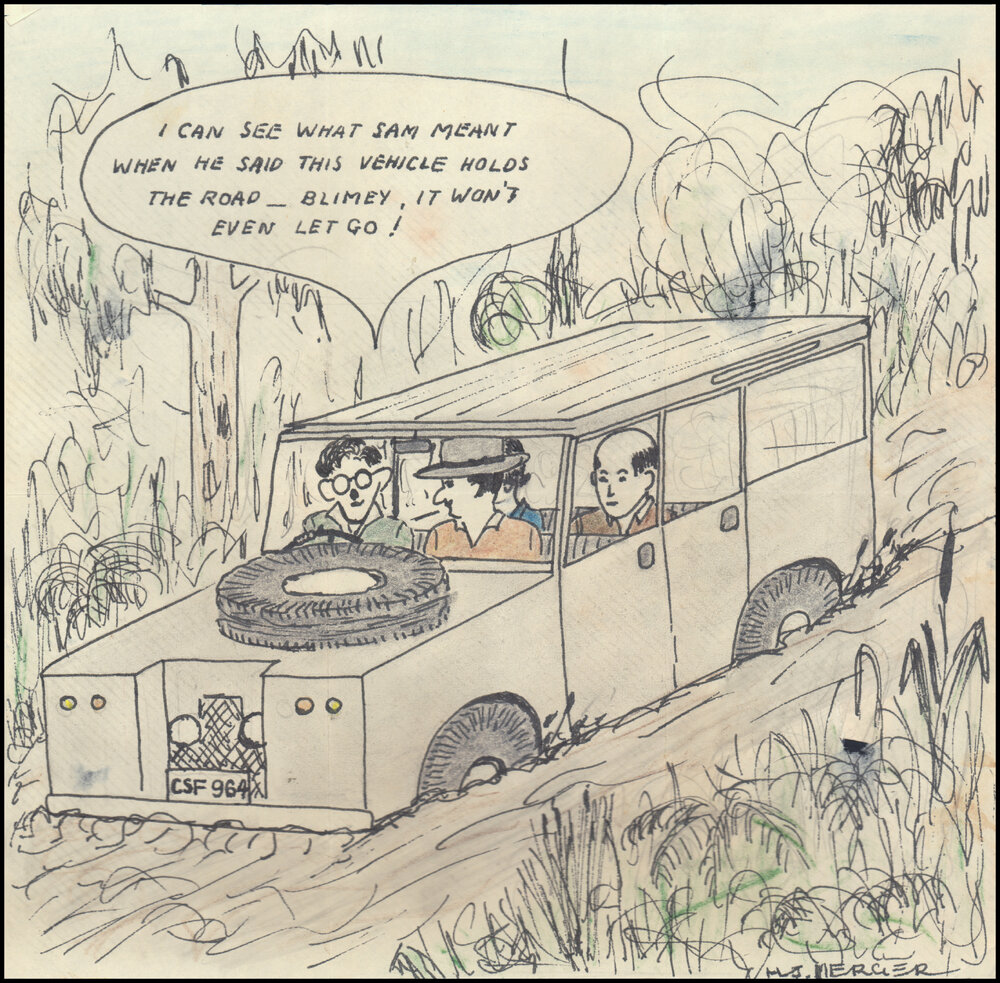 Myall Lake Excursion Attendees in the Range Rover