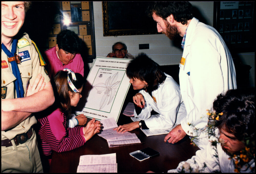 Botany Stand at Open Day 1988