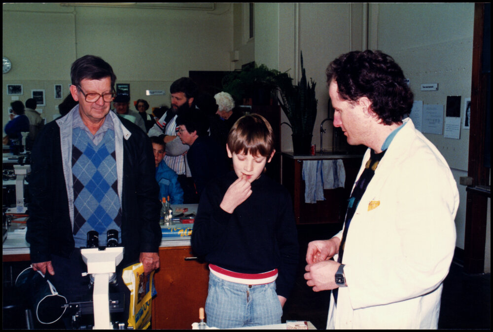 Michael Joseph at Open Day 1988