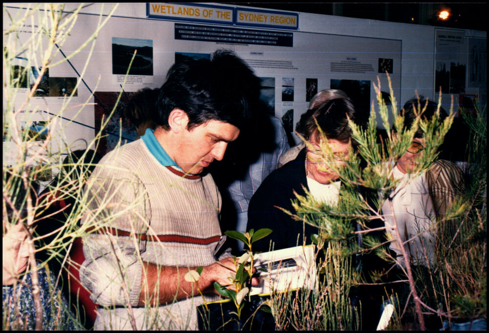Mike Cole at Open Day 1988