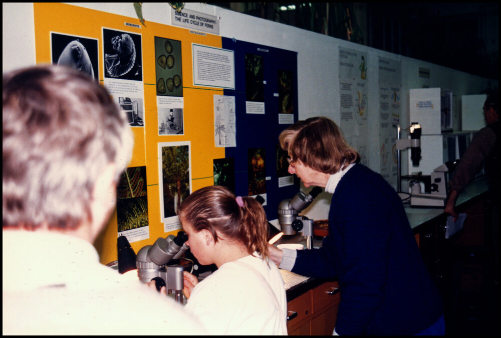 Malcolm Ricketts' Photography Display at Open Day 1988