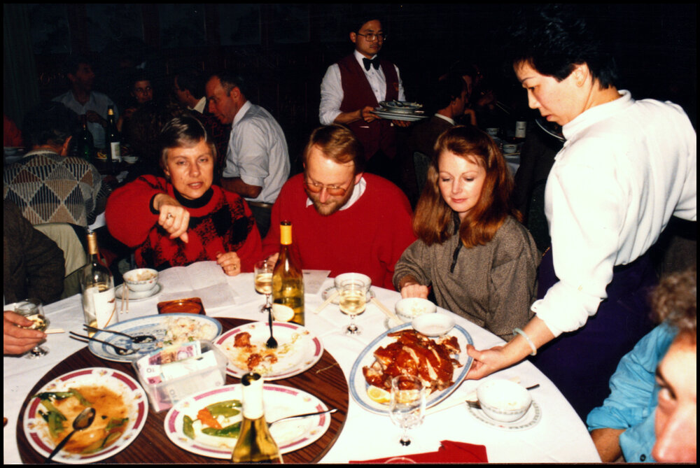 Guests at Peter Valder's Farewell