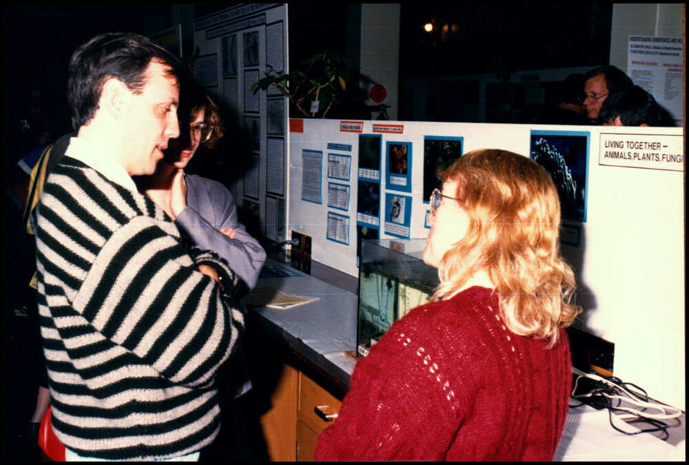 Dr Roz Hinde at Open Day 1988